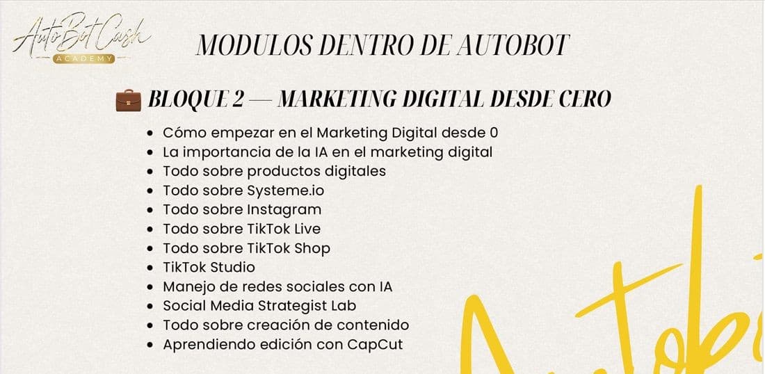 Bloque 2 — Marketing digital desde cero